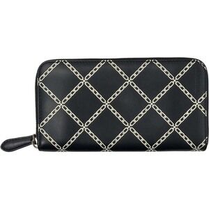 Burberry Around Black Wallet Zip Link